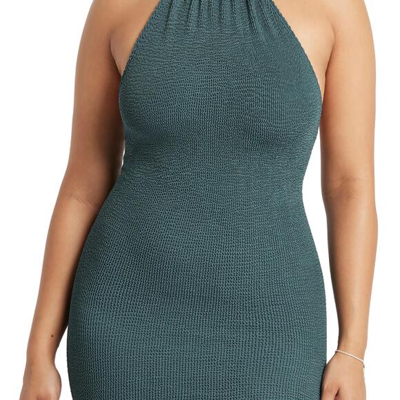 Bond eye Tops - bond-eye Imogen Halter Neck Body-Con Dress